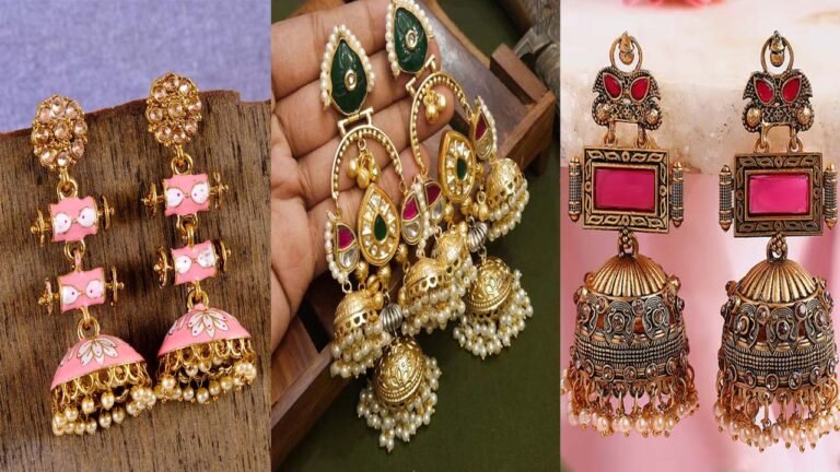 Jhumka Designs: एथनिक अवतार को चमकाएं ये नए झुमका डिजाइन, ट्रेंडी कलेक्शन देखें