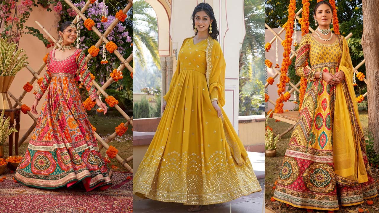 Anarkali suit design: इस शादी सीजन लुक चुरा लें ये स्टनिंग पार्टी वियर अनारकली सलवार सूट!