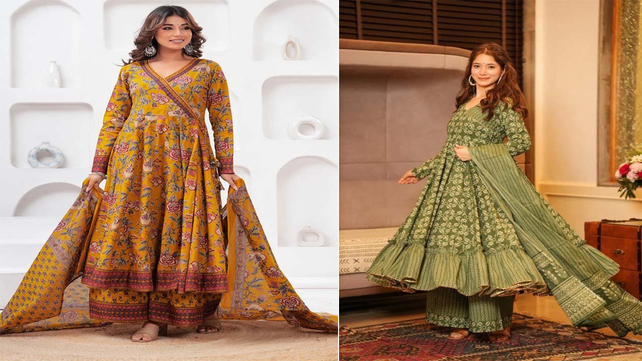 Anarkali suit design: इस शादी सीजन लुक चुरा लें ये स्टनिंग पार्टी वियर अनारकली सलवार सूट!