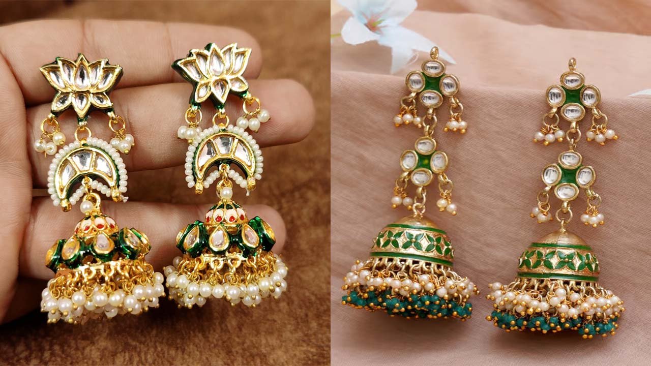 Latest Jhumka Designs वेडिंग लुक को परफेक्ट बनाने के लिए अट्रैक्टिव ऑप्शंस