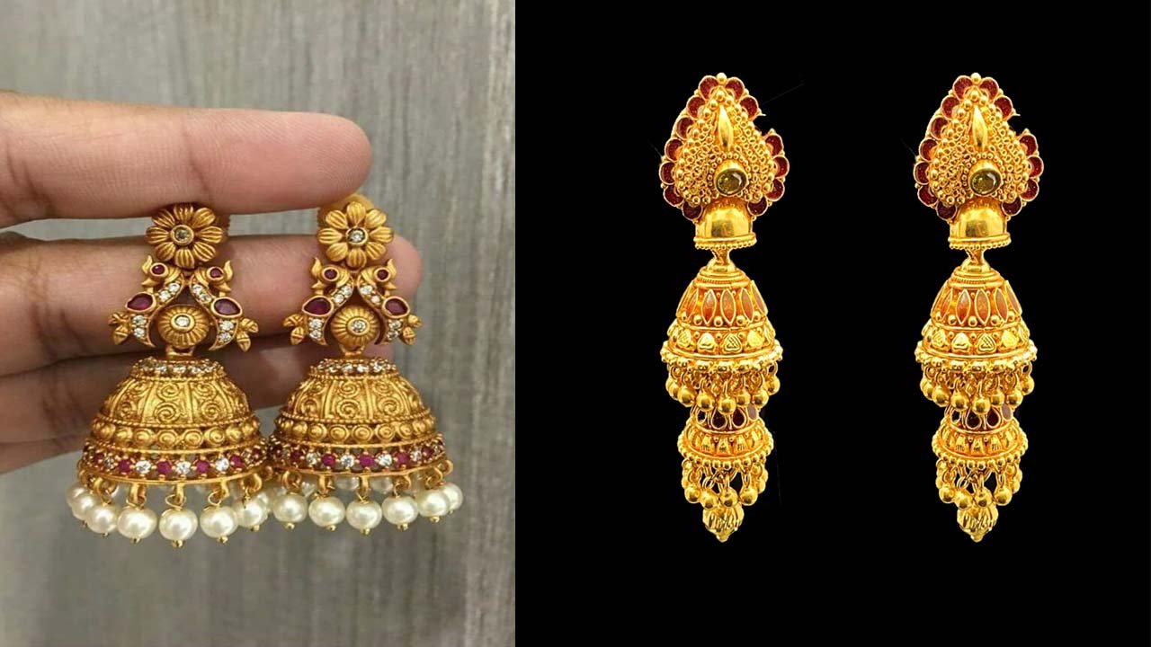 Latest Jhumka Designs वेडिंग लुक को परफेक्ट बनाने के लिए अट्रैक्टिव ऑप्शंस