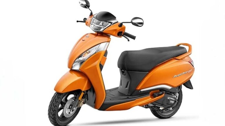 नया साल, नई राइड! बहन को गिफ्ट करें बजट-फ्रेंडली TVS Jupiter 125 Hybrid – 280 km रेंज