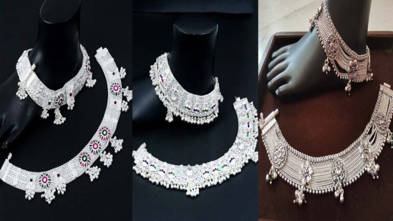 Silver Payal Designs: टॉप ट्रेंडी सिल्वर पायल डिज़ाइन! पैरों की रौनक बढ़ाएं