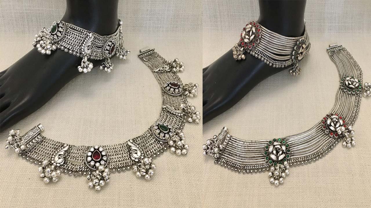 Silver Payal Designs: टॉप ट्रेंडी सिल्वर पायल डिज़ाइन! पैरों की रौनक बढ़ाएं