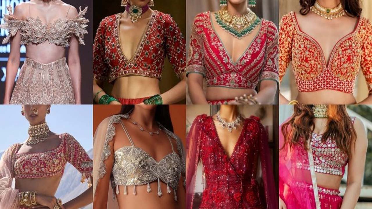 Bridal Blouse Designs: शादी के दिन बिखेरें जलवा, ट्रेंडिंग ब्राइडल ब्लाउज डिजाइन्स!