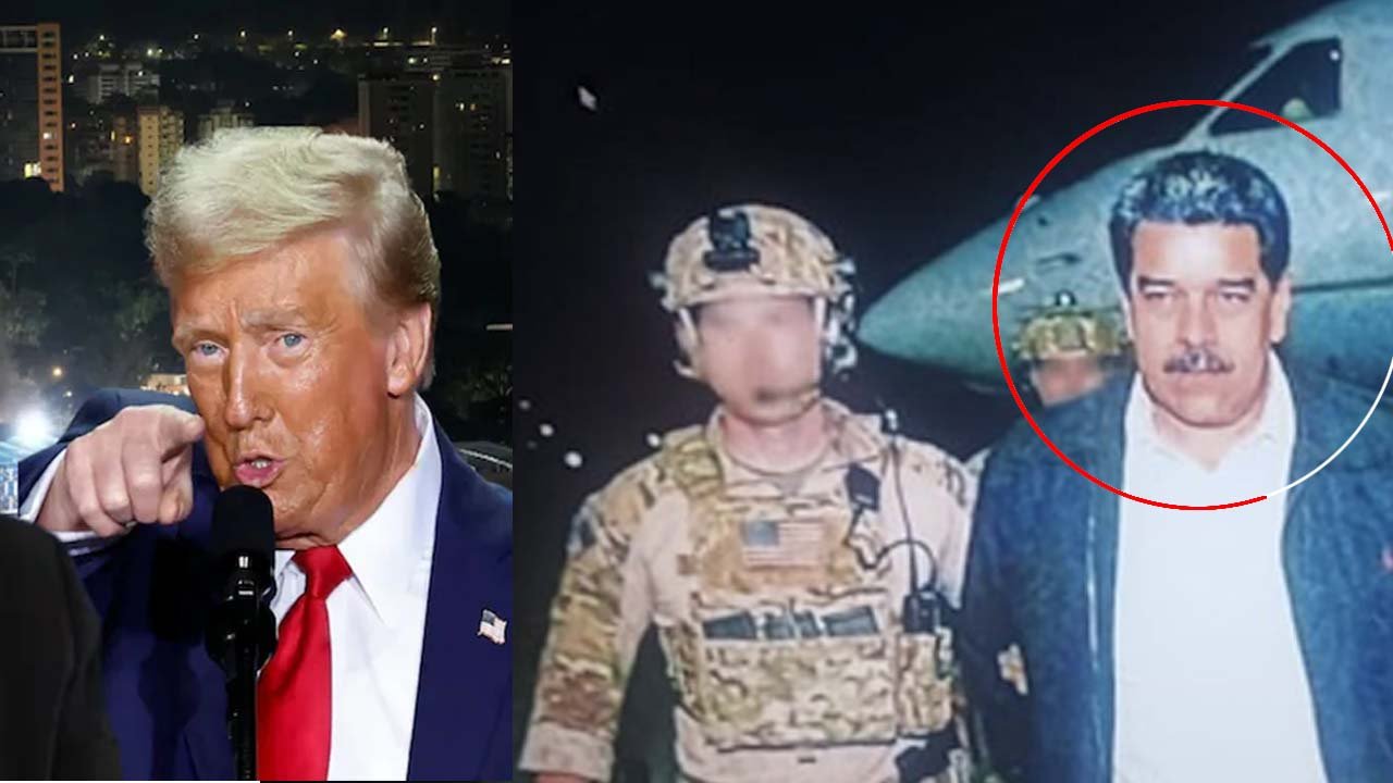 अमेरिका का वेनेजुएला पर हमला, राष्ट्रपति को घसीटकर बाहर निकाला