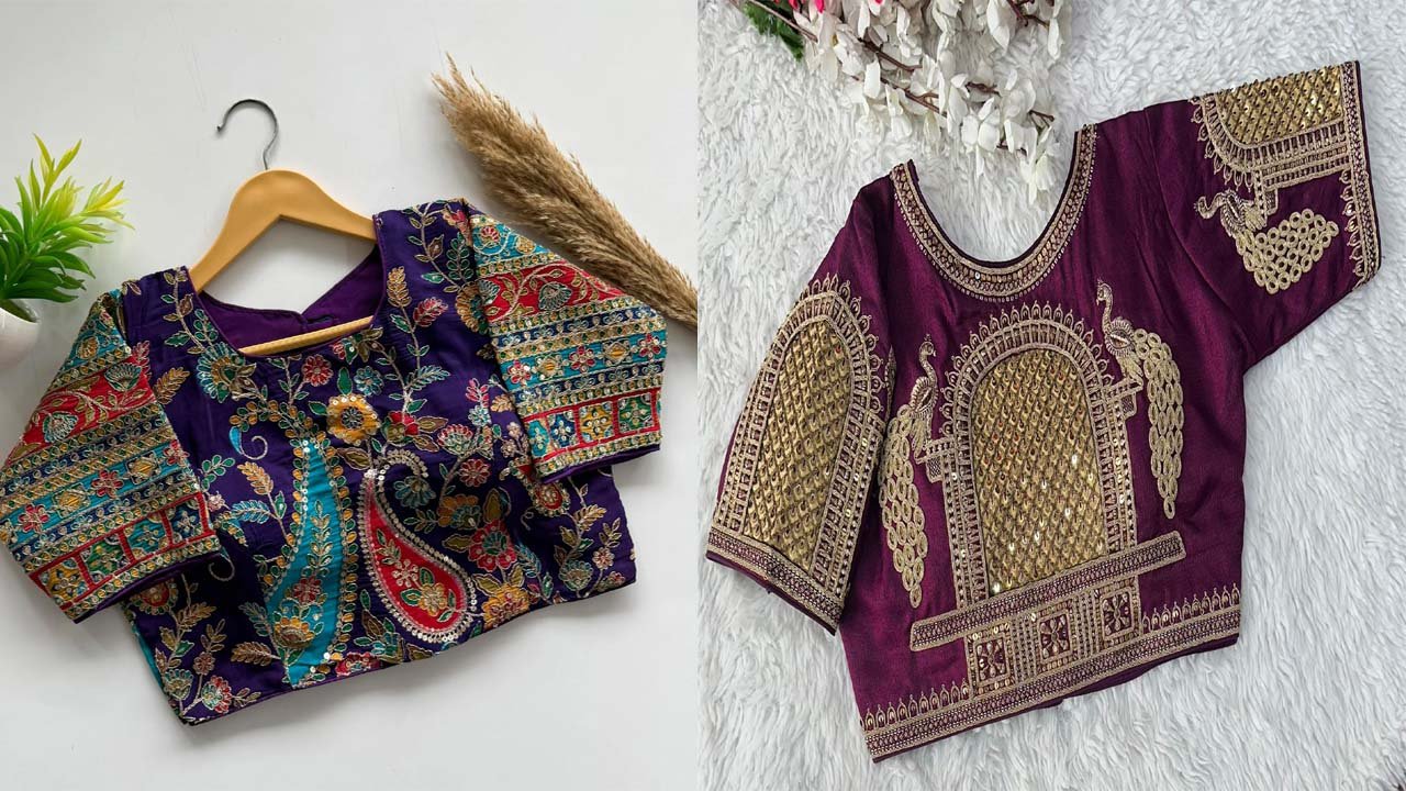 Blouse ke Designs: साड़ी के साथ खूब जचेंगे ऐसे मल्टीकलर ब्लाउज, दिखेंगी खूबसूरत