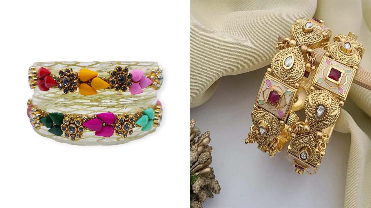 Bangles Designs 2026: हर आउटफिट को स्टाइलिश बनाएं ये ट्रेंडी चूड़ियां! 4 Bangles Designs 2026: हर आउटफिट को स्टाइलिश बनाएं ये ट्रेंडी चूड़ियां!