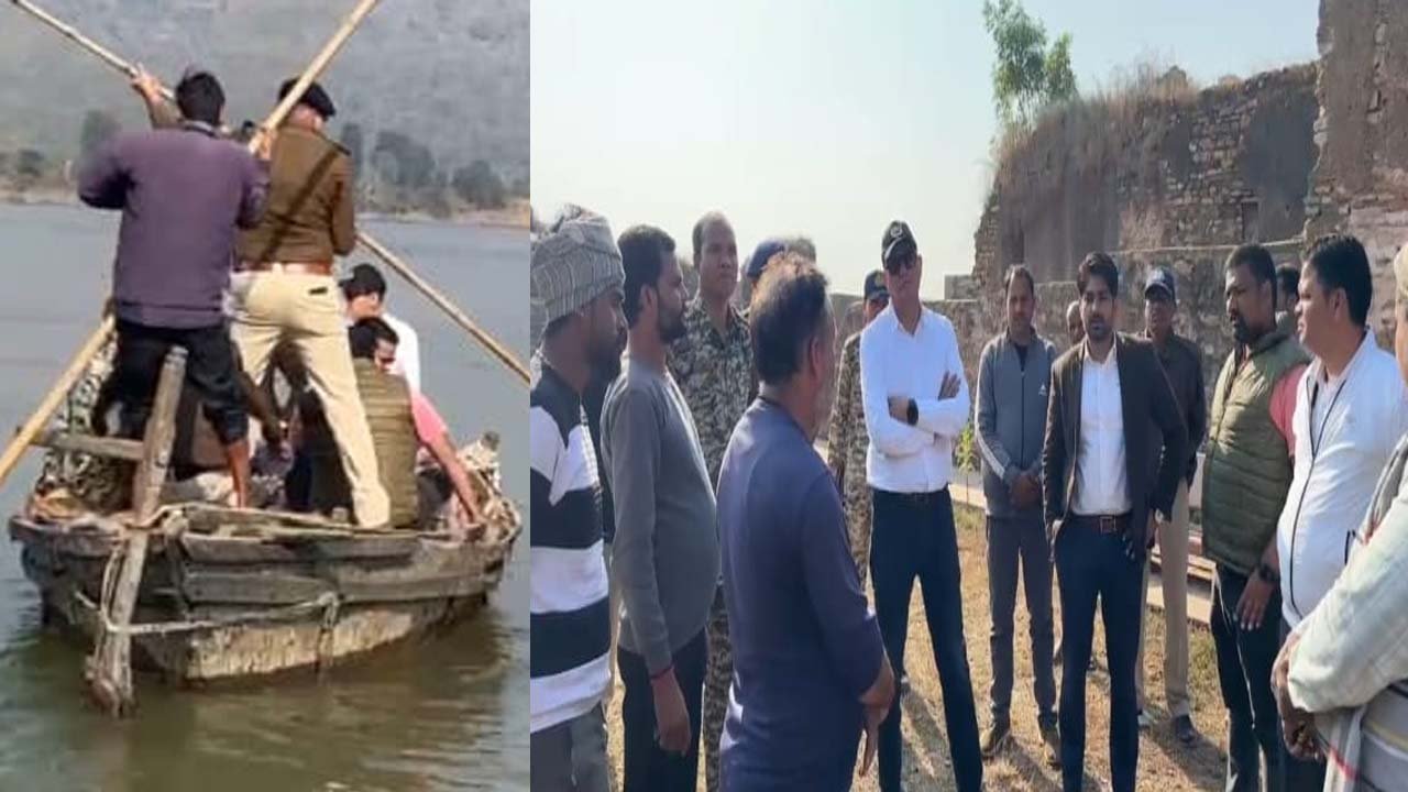 SINGRAULI : मकर संक्रांति मेले में नाविक बने चितरंगी TI, कलेक्टर व एसपी को पार कराई सोन नदी