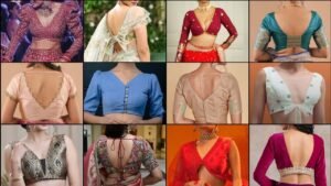 V Neck Blouse Designs 2026: शादी-पार्टी के लिए हॉट ग्लैमरस लुक, ट्रेंडी स्टाइल्स अपनाएं