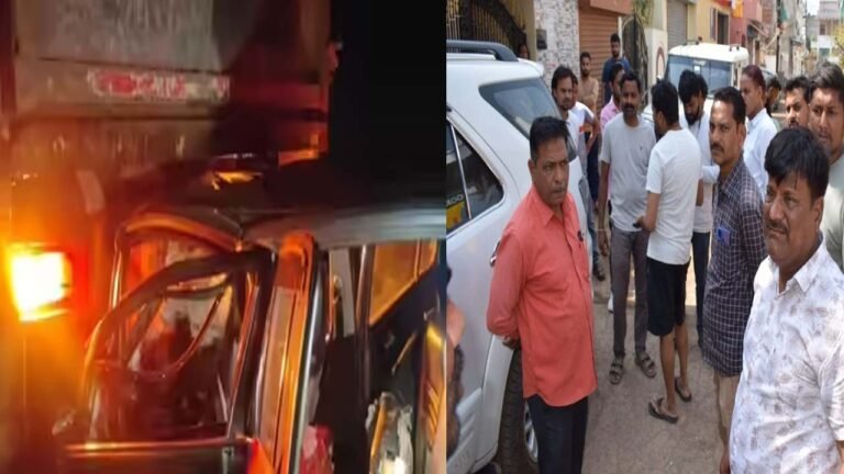 जबलपुर के श्रद्धालुओं की कार ट्रेलर में घुसी, 5 लोगों की मौत