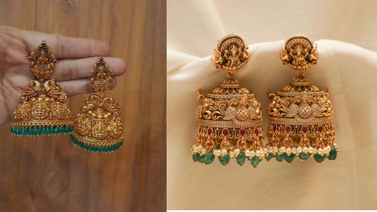 Gold Jhumka Design: शादी के लिए लेटेस्ट ब्राइडल गोल्ड झुमका डिजाइन 2026 ट्रेडिशनल से मॉडर्न तक चॉइस