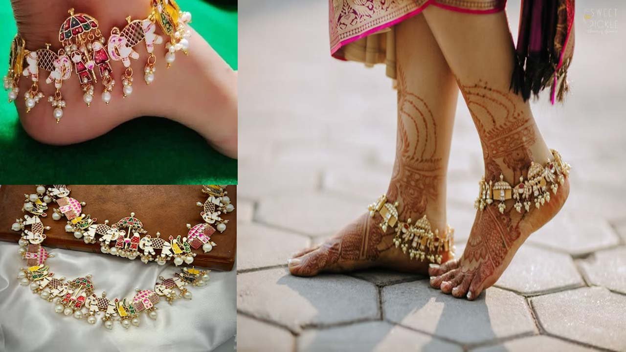 Bridal Payal Designs 2026: शादी के लिए ट्रेंडी घुंघरू वाली पायल, पैरों को रॉयल लुक दें 4 Bridal Payal Designs 2026: शादी के लिए ट्रेंडी घुंघरू वाली पायल, पैरों को रॉयल लुक दें