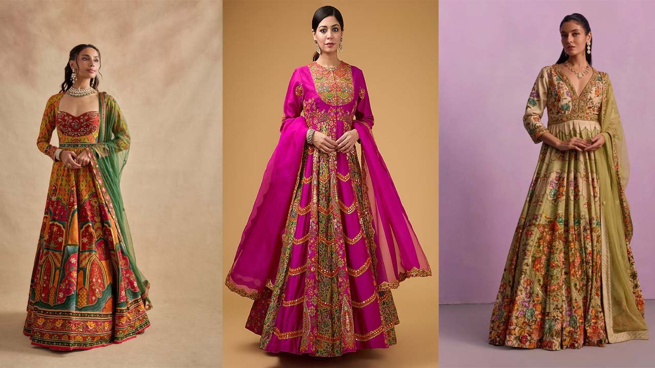 Anarkali Suit Designs: शादी- फंक्शन में पाएं रॉयल लुक, ट्राई करें ये ग्लैमरस, फ्लेयर्ड और एलीगेंट स्टाइल्स 1 Anarkali Suit Designs: शादी- फंक्शन में पाएं रॉयल लुक, ट्राई करें ये ग्लैमरस, फ्लेयर्ड और एलीगेंट स्टाइल्स