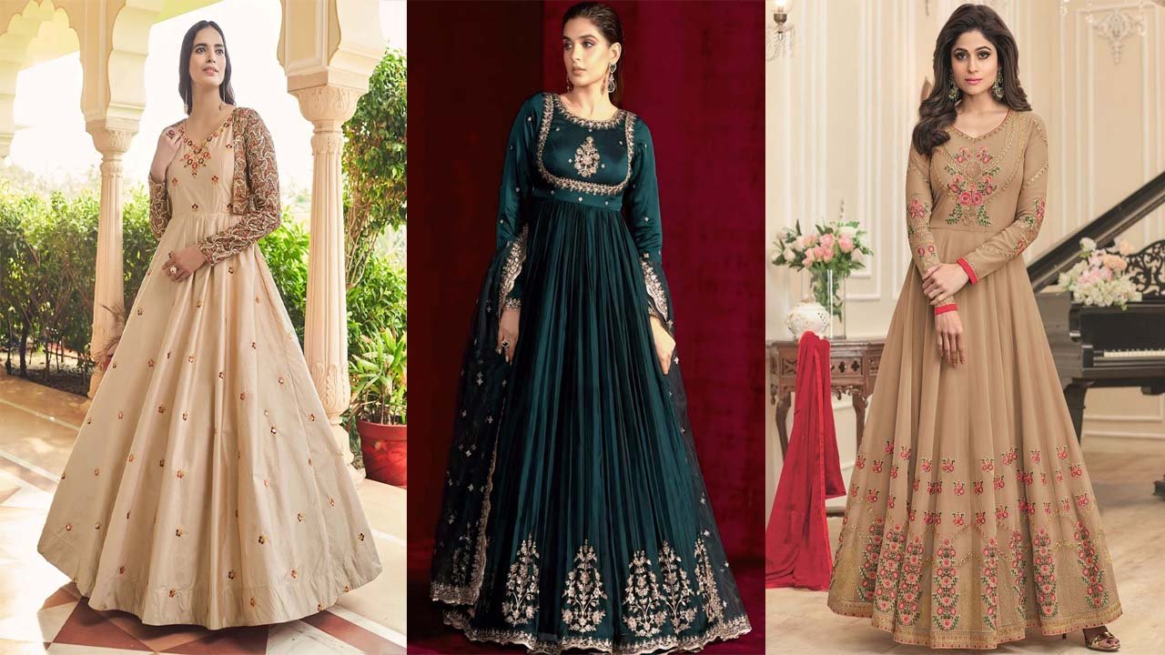 Anarkali Suit Designs: शादी- फंक्शन में पाएं रॉयल लुक, ट्राई करें ये ग्लैमरस, फ्लेयर्ड और एलीगेंट स्टाइल्स 3 Anarkali Suit Designs: शादी- फंक्शन में पाएं रॉयल लुक, ट्राई करें ये ग्लैमरस, फ्लेयर्ड और एलीगेंट स्टाइल्स