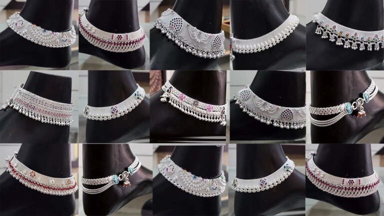 Bridal silver Payal designs 2026: पर्ल, हाथी, डबल लेयर और घुंघरू स्टाइल्स से पैर सजाएं