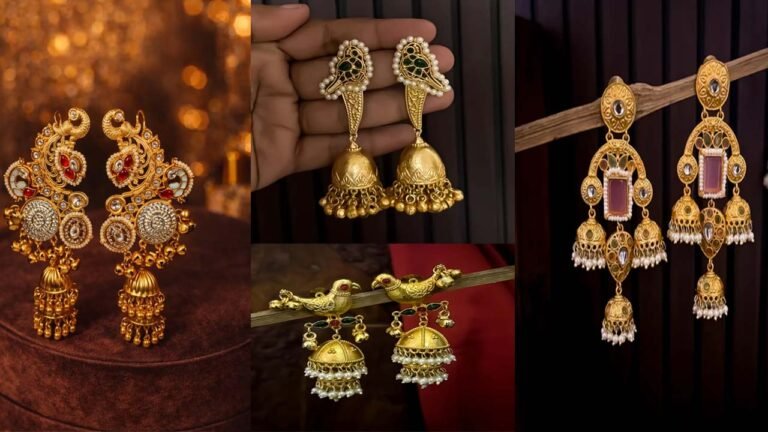 Kashmiri Jhumka Designs: शादी में सूट या साड़ी के साथ रॉयल लुक, देखें लेटेस्ट स्टाइल्स