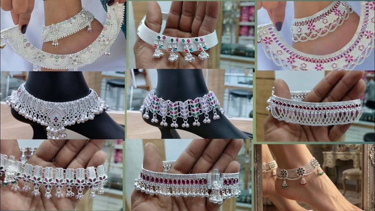 Bridal silver Payal designs 2026: पर्ल, हाथी, डबल लेयर और घुंघरू स्टाइल्स से पैर सजाएं