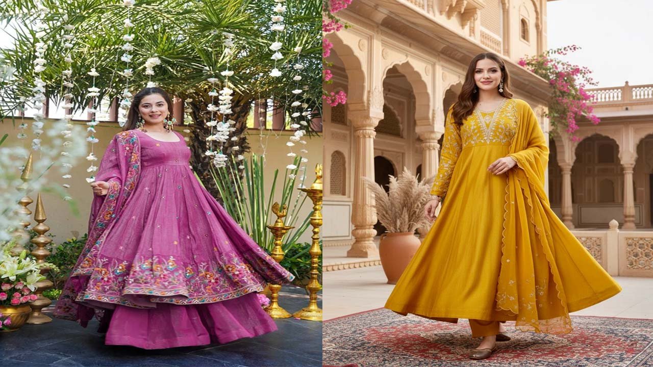 फैशन में फिर छाया एथनिक सिल्क Anarkali Suit का ट्रेंड, जो हैं हर मौके के लिए परफेक्ट