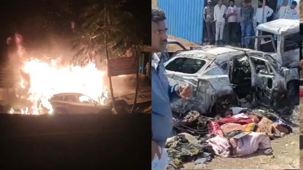 सीएनजी कार की टक्कर, जिन्दा जल गए पिता पुत्र,CNG सेफ्टी को लेकर फिर उठे सवाल