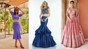 crop tops -  मरमेड स्कर्ट और क्रॉप-टॉप है ट्रेंडिंग