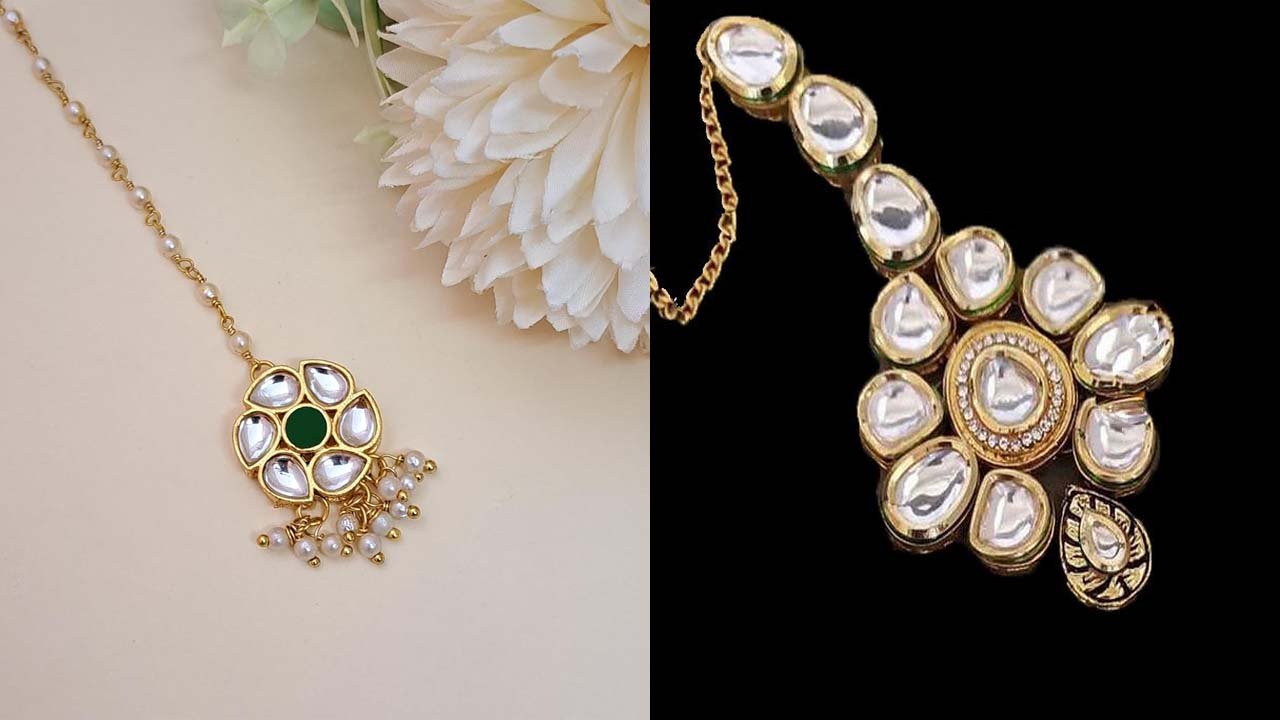 Maang Tikka Designs: शादी के सीजन में हैवी लुक देगा ये मांग टिक्का, देखें बेस्ट डिजाइंस